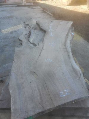 English Walnut Slab Lumber