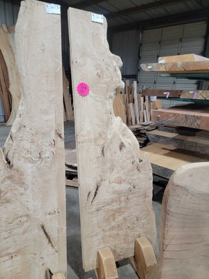 Black Cottonwood Slab Lumber