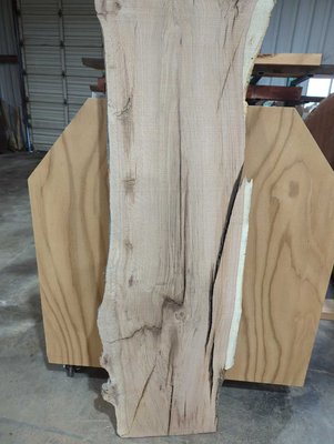 California White Oak / Valley Oak Slab Lumber